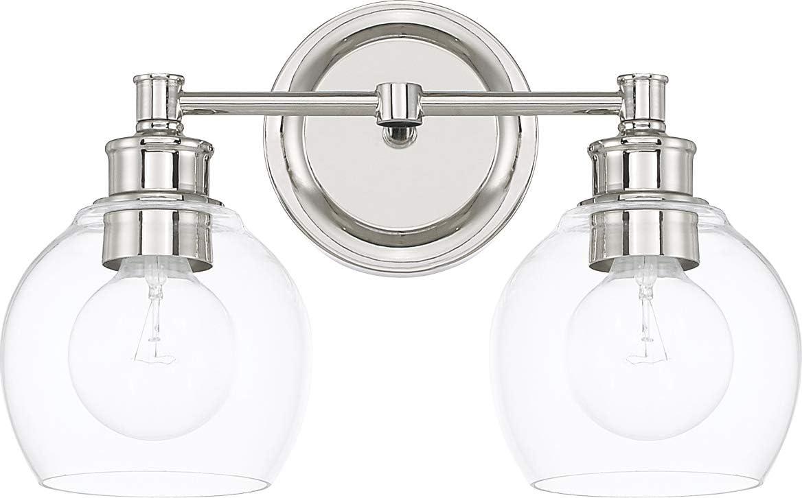 Capital Lighting - Mid-Century - 2 Light Transitional Bath Vanity Approved for