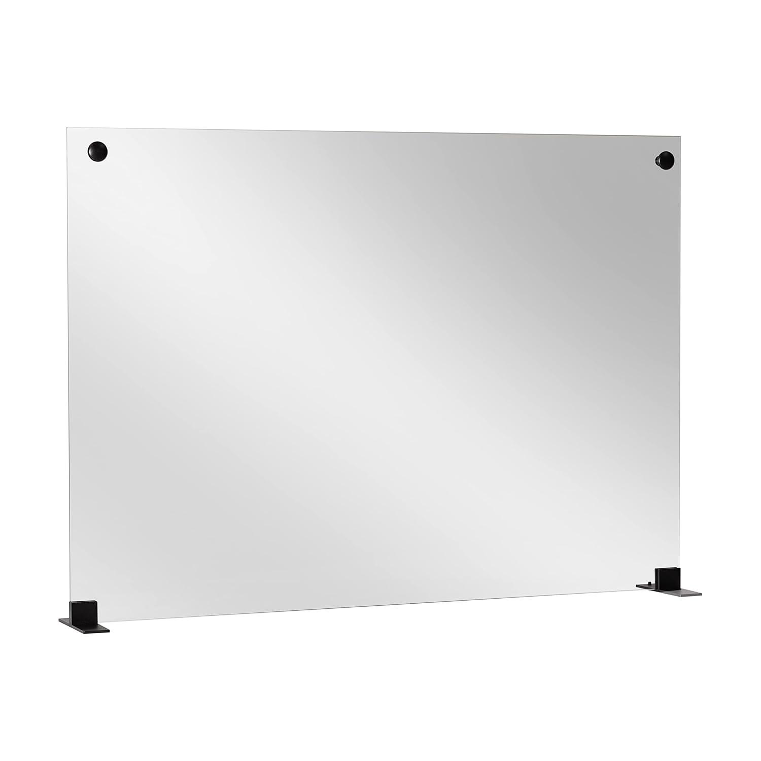 Pleasant Hearth Glass Fireplace Screen - Large