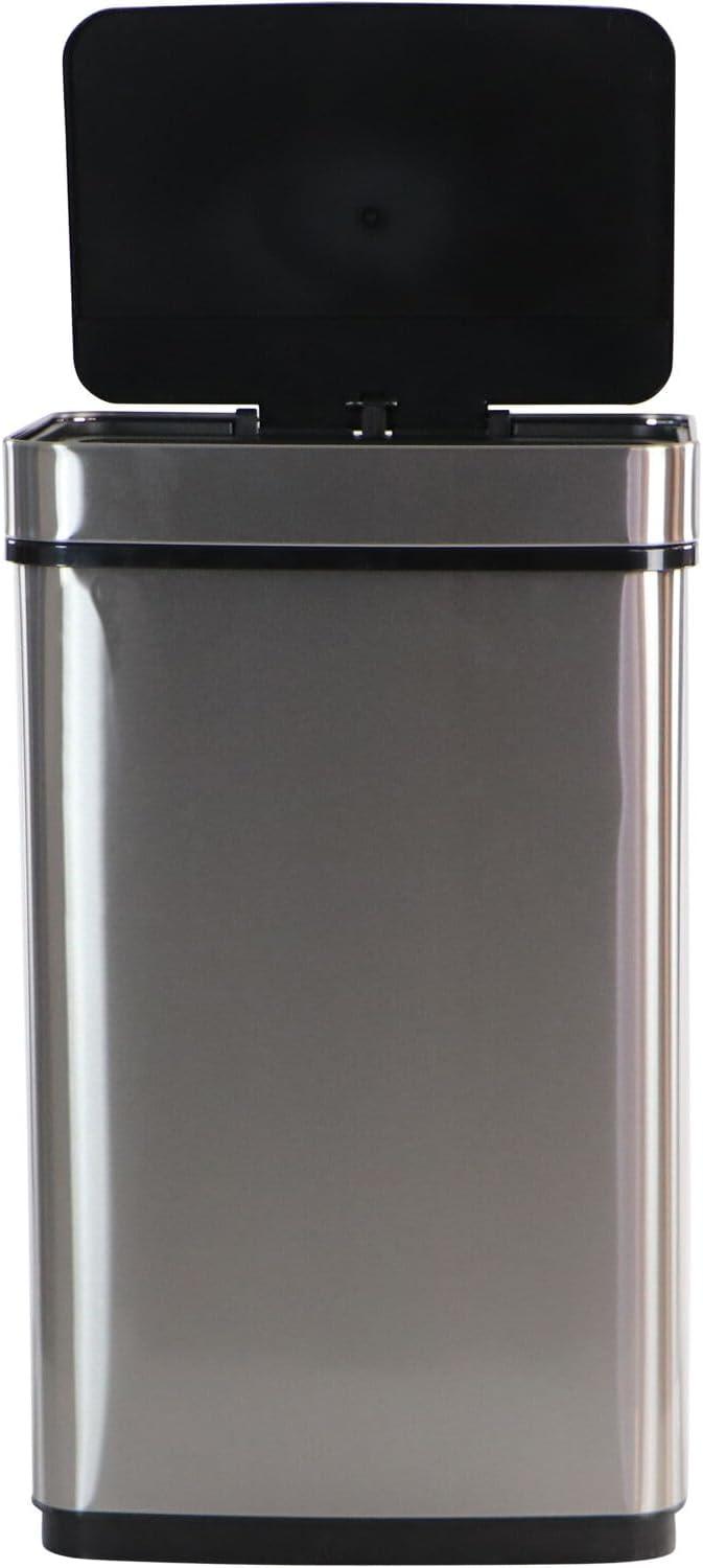 Hanover Plastic Motion Sensor Kitchen Trash Can - 16 Gallons