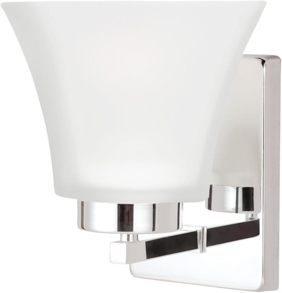 Bayfield Chrome Transitional 7.75" Energy Star Wall Sconce