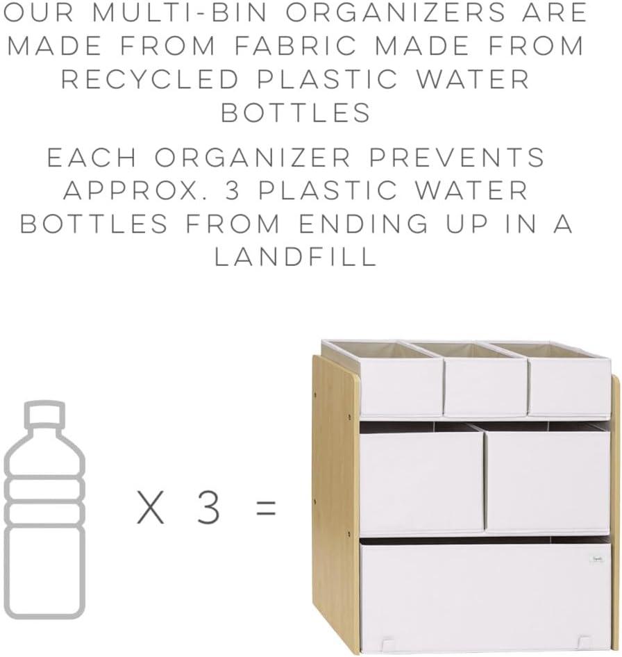 3 Sprouts - Toy Organizer Storage Unit with 6 Bins