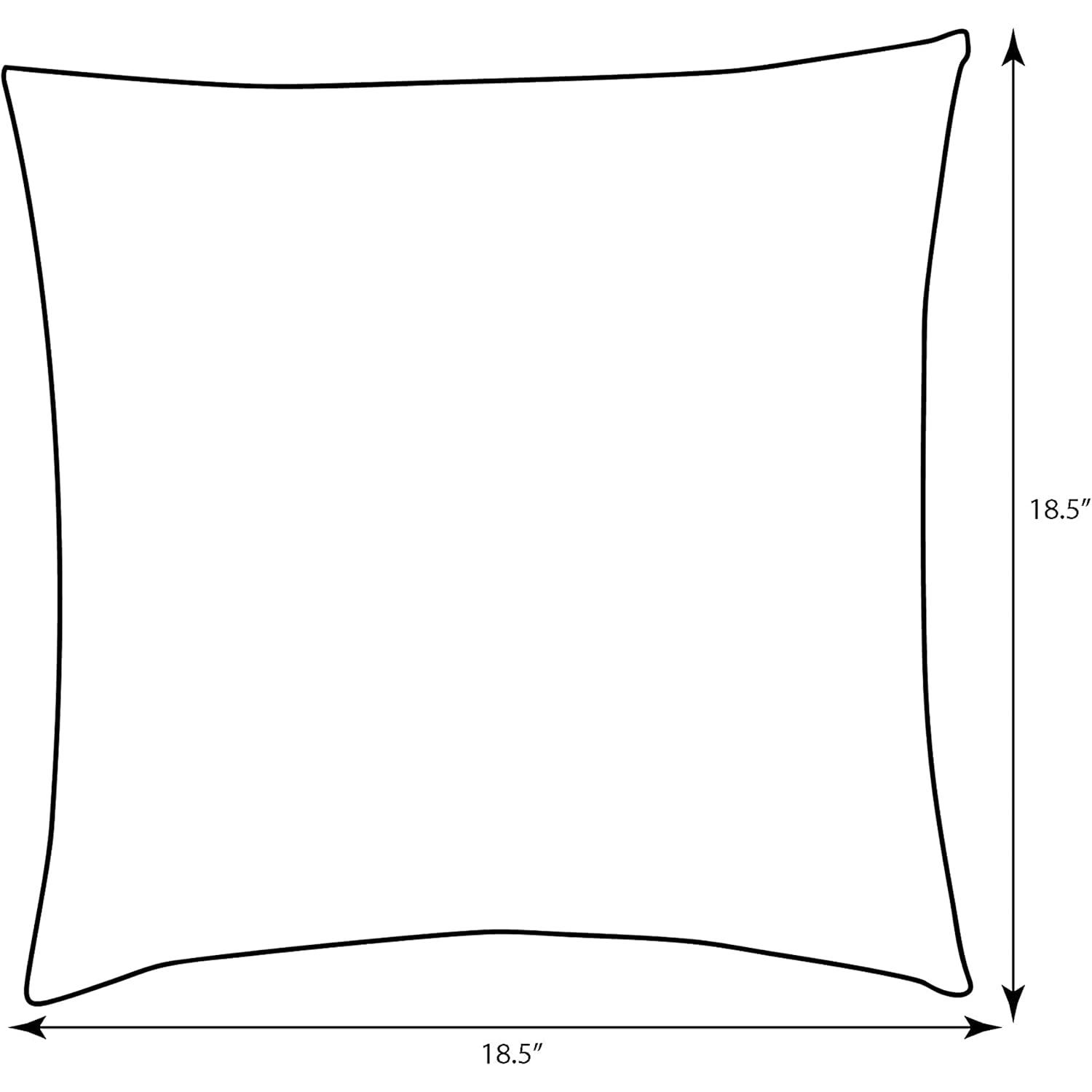 Pillow Perfect Tropical Leaf Verte Geometric Cotton Reversible Throw Pillow