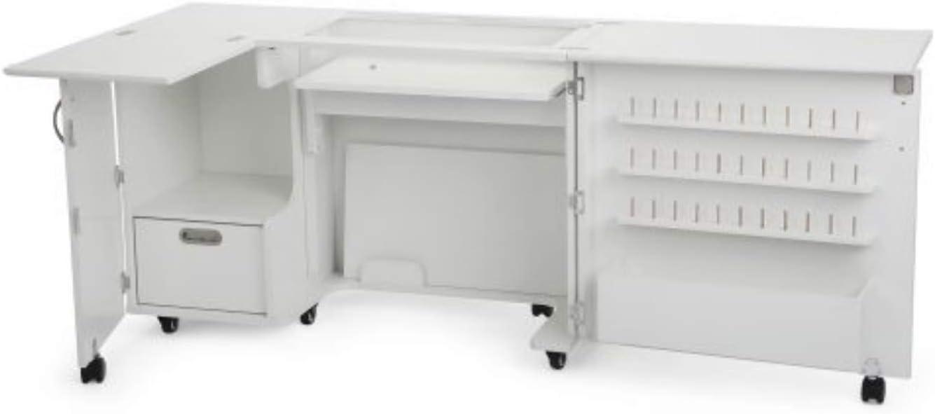 Arrow Sewing Wallaby Sewing Cabinet with Hydraulic Machine Lift by Kangaroo Sewing Furniture
