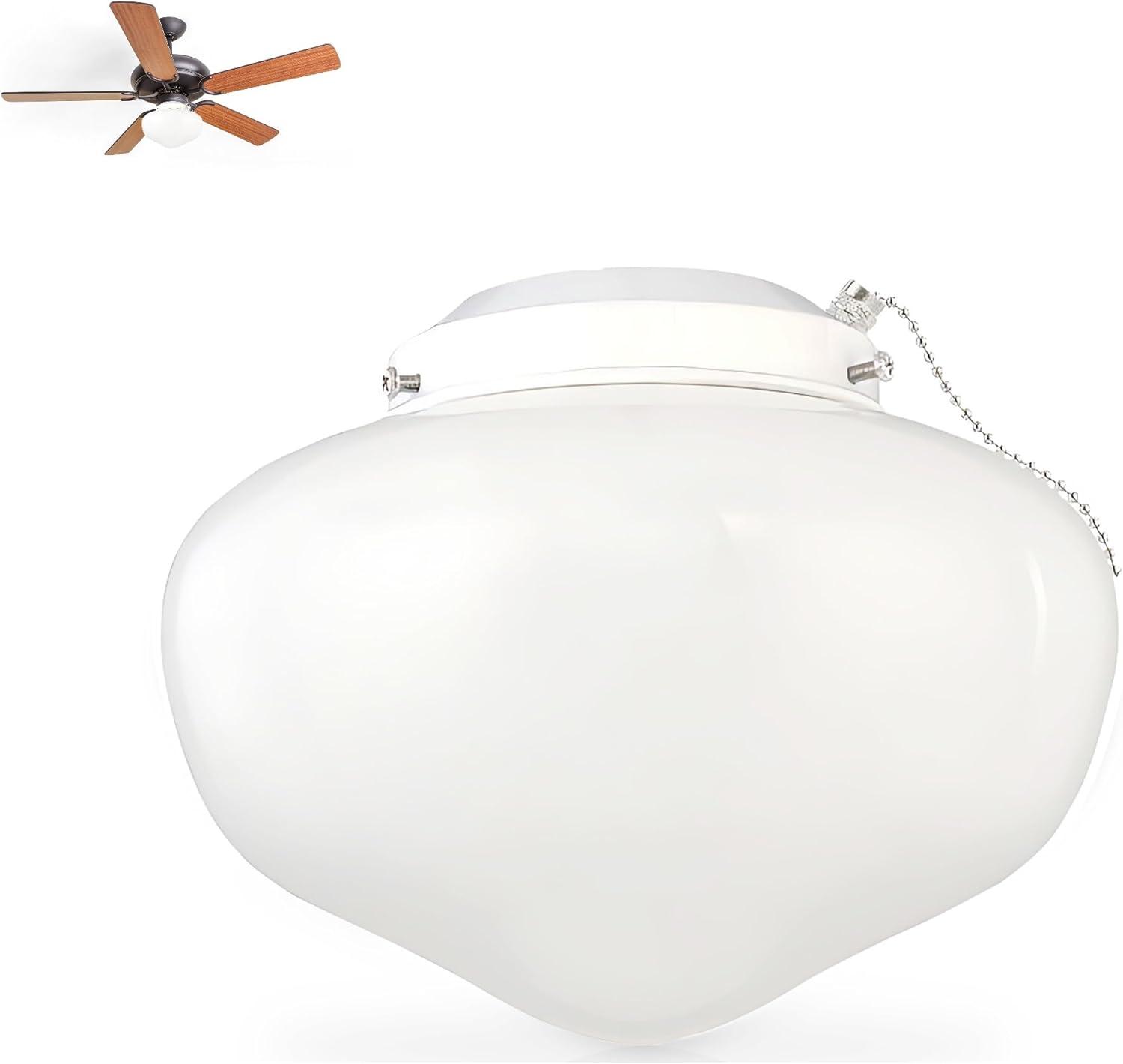 8.25'' 1 - Light Schoohouse Ceiling Fan Light Kit