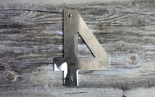 ModernStainlessHardware 6'' H Stainless Steel House Number