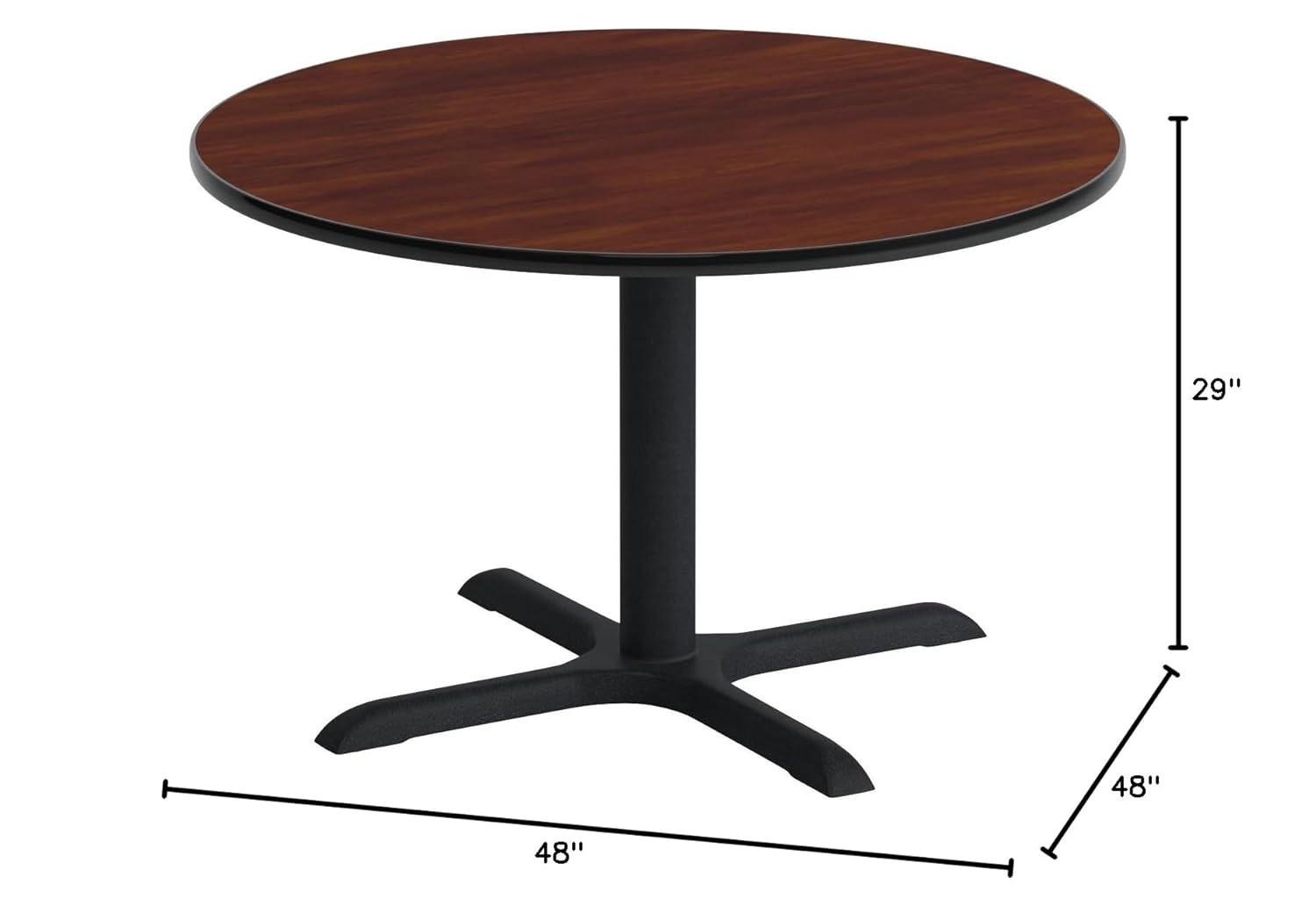 Cain Square X-Base Breakroom Table