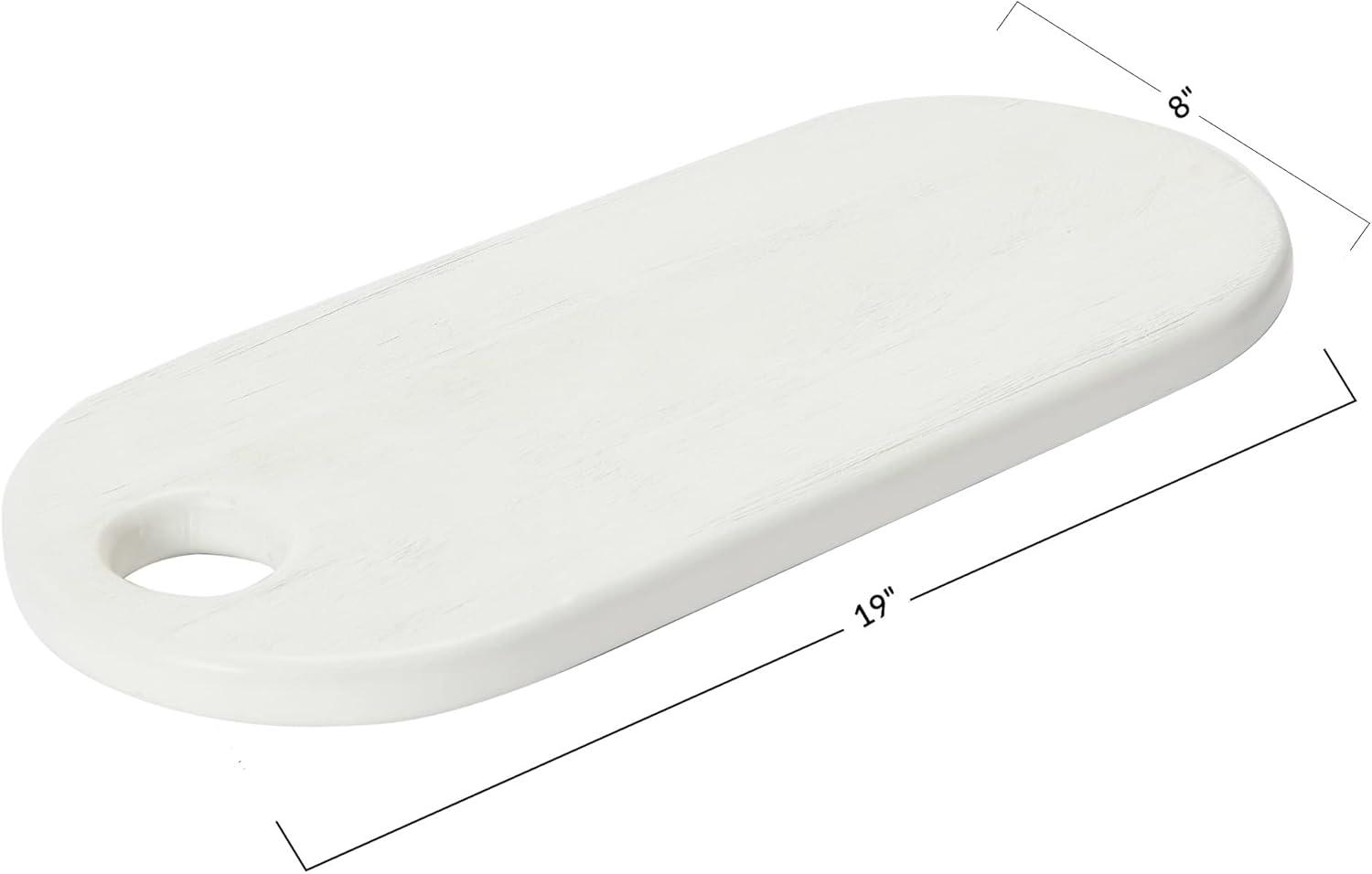 Creative Co-Op Creative Co-Op Acacia Wood Cutting Board