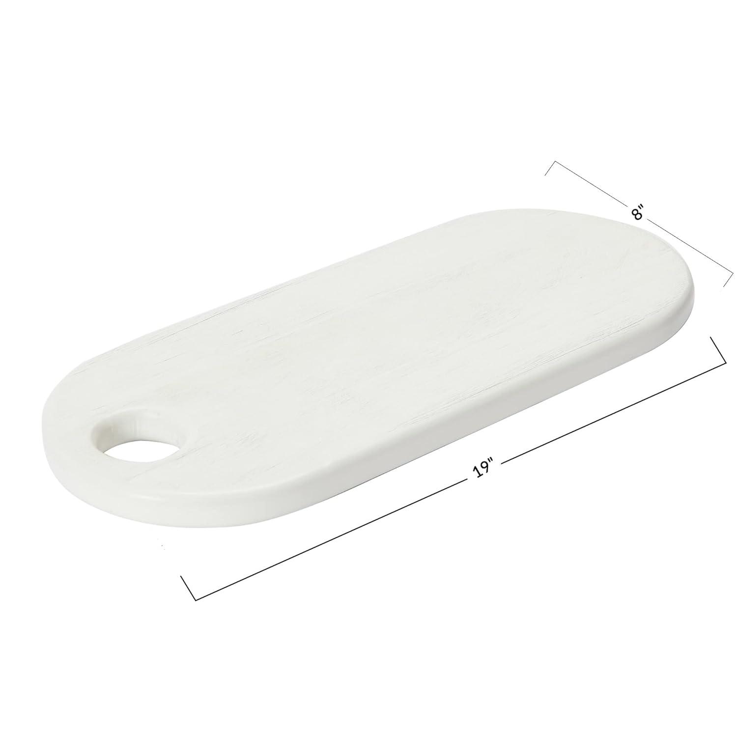 Creative Co-Op Creative Co-Op Acacia Wood Cutting Board