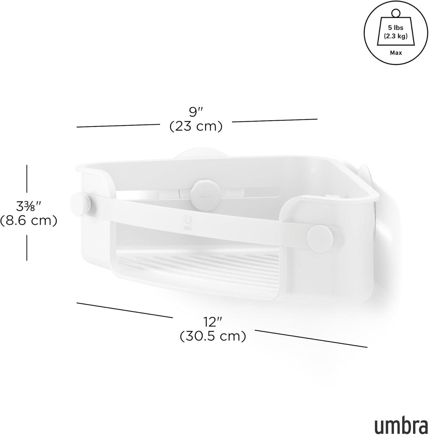 Umbra Flex Adhesive Adhesive Shower Basket