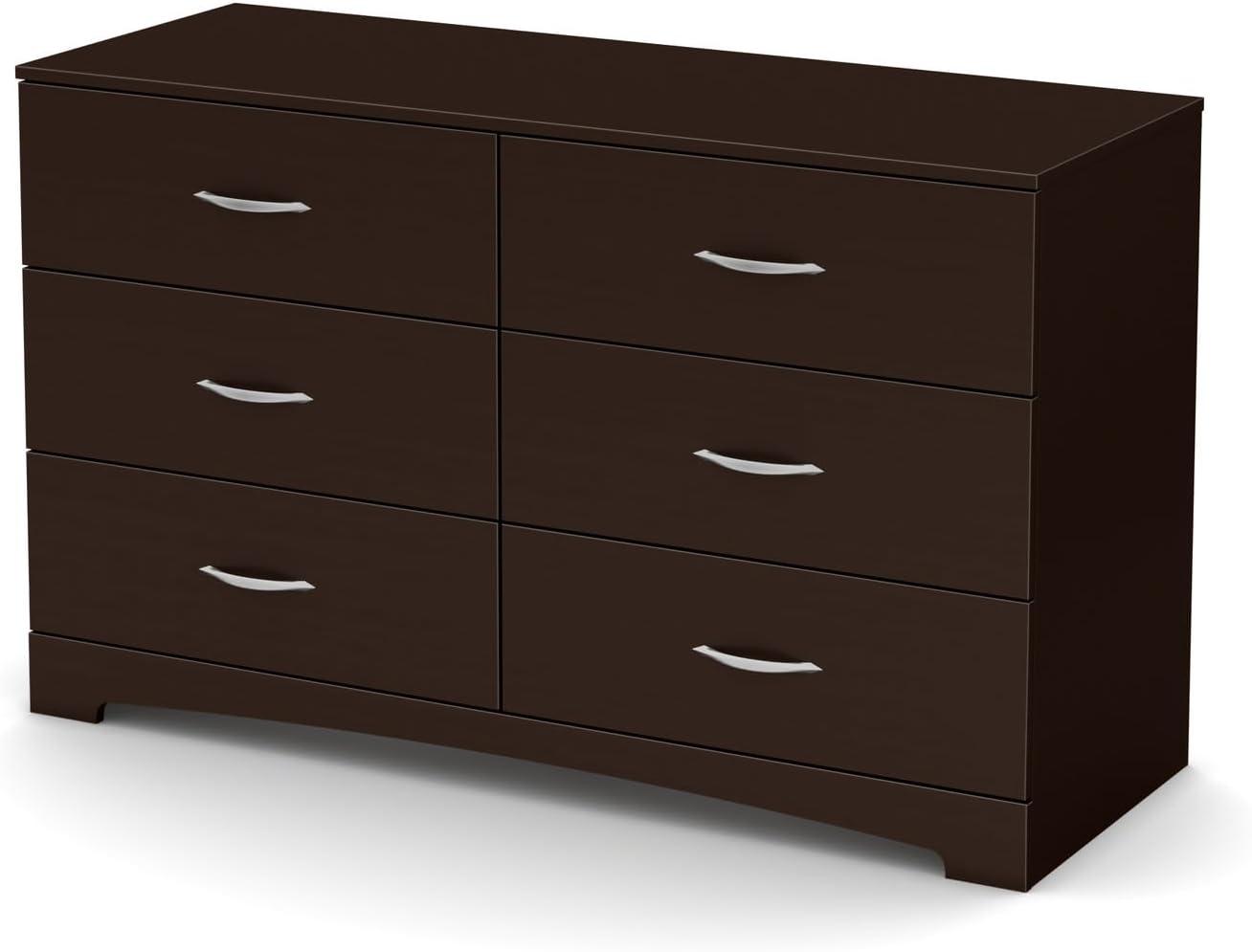 HomeStock Step One 6-Drawer Double Dresser