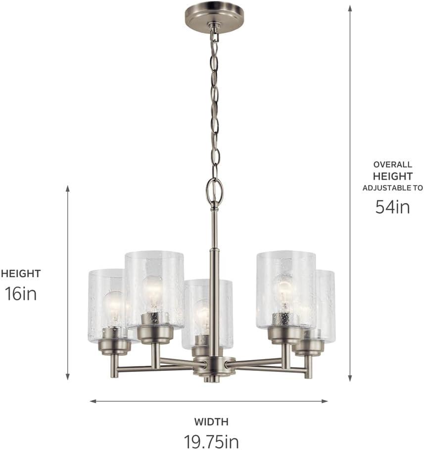 Winslow 5 - Light Dimmable Classic / Traditional Chandelier