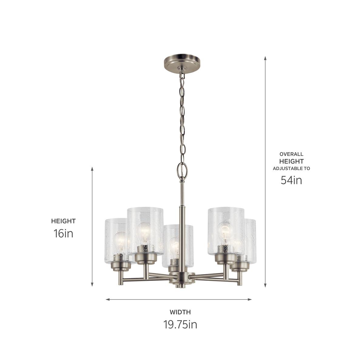 Kichler Lighting Winslow 5 - Light Dimmable Classic / Traditional Chandelier