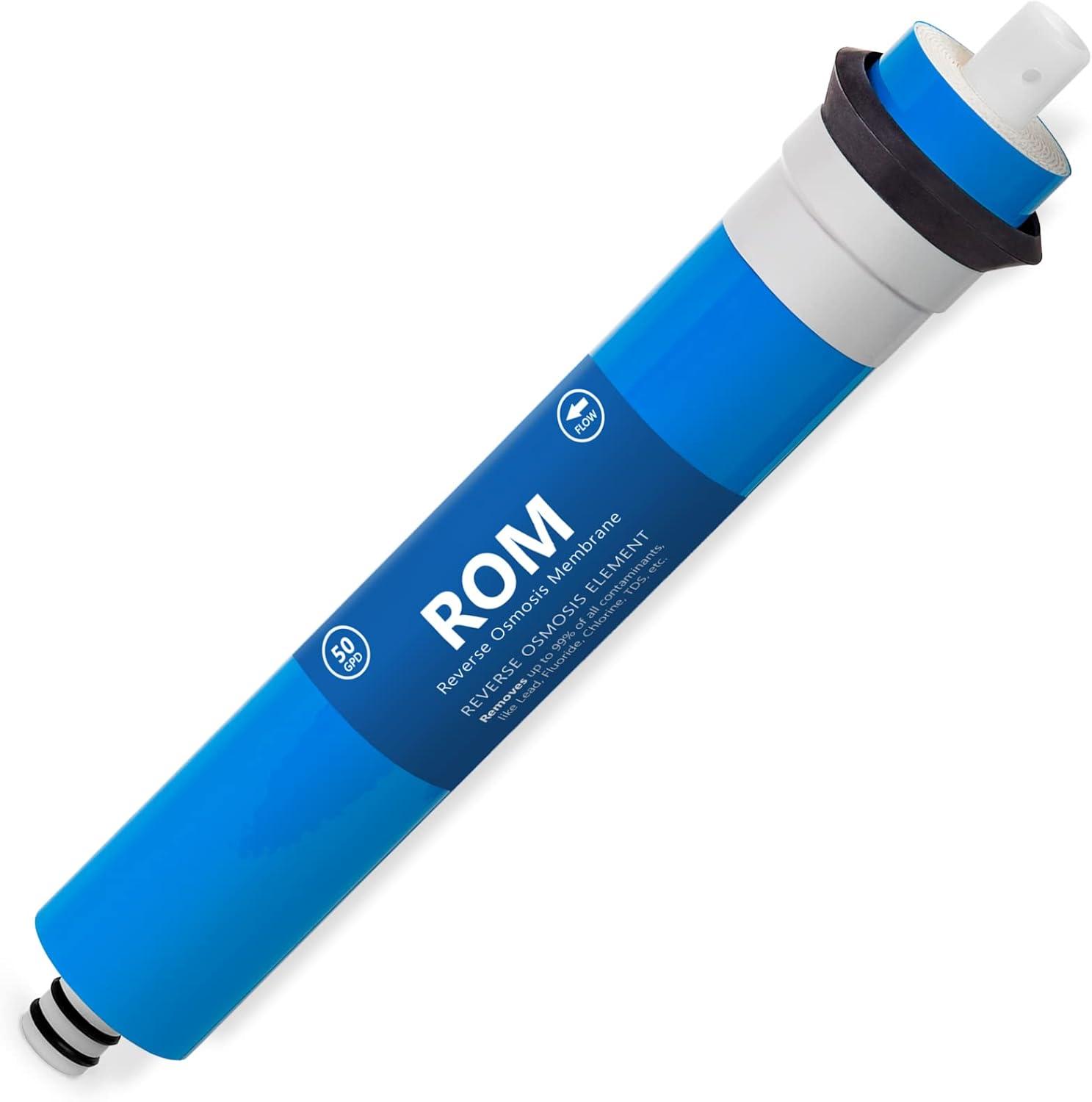 Express Water FLTMEME50 50 GPD Membrane Reverse Osmosis Universal Compatible Replacement RO, Thin Film Composite