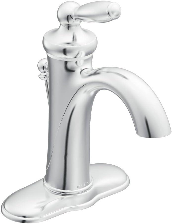 Brantford Single Hole Bathroom Faucet with Drain Assembly