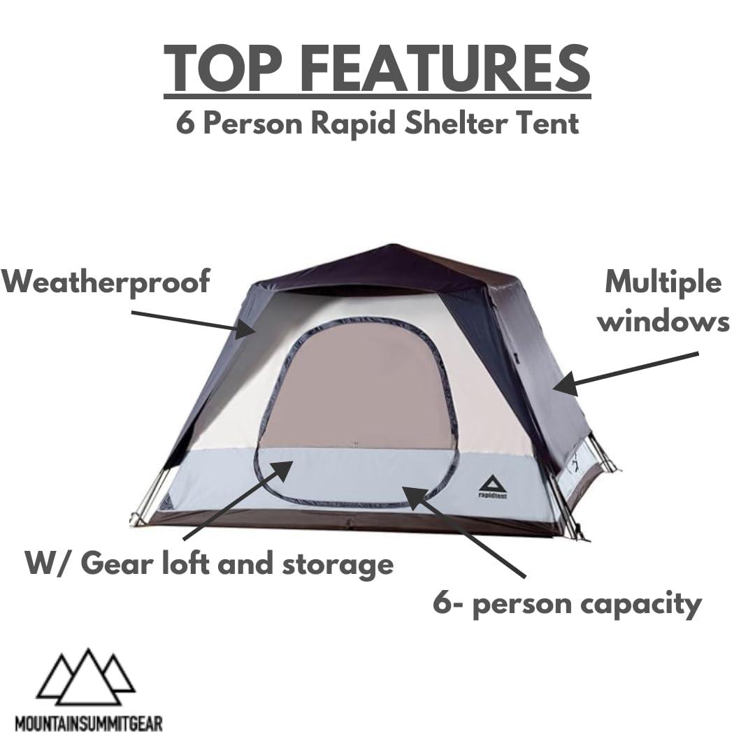 Caddis Rapid 6 Quick Set Tent