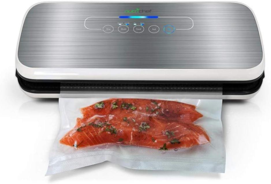 NutriChef Automatic Food Vacuum Sealer w/ Starter Kit