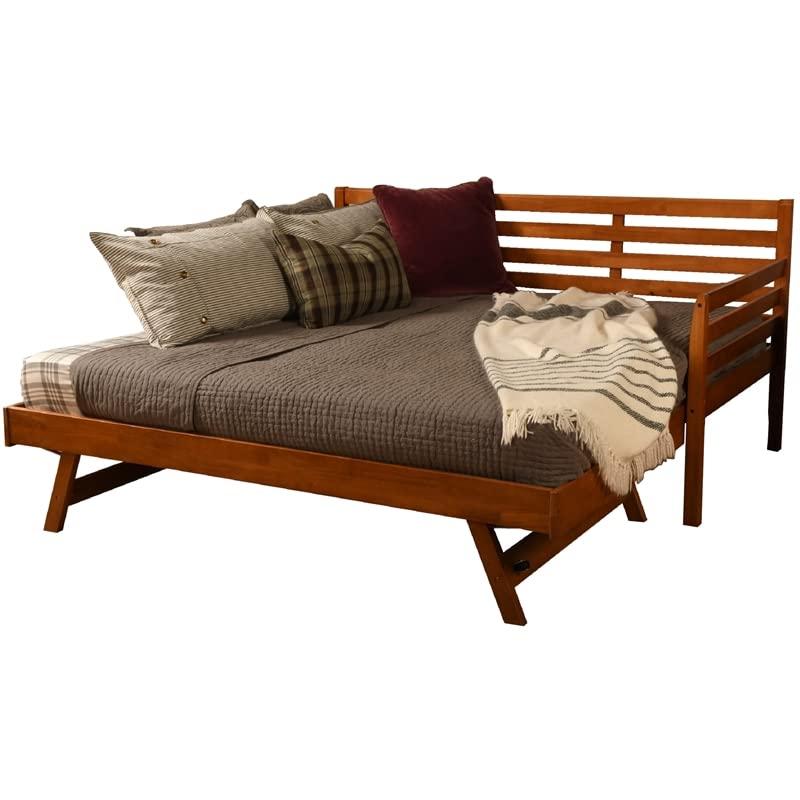 Barbados Twin Wood Daybed with Pop-Up Trundle