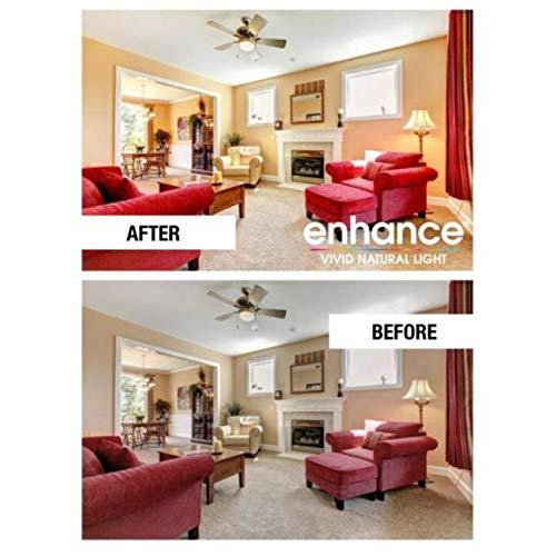 White Frosted LED GU10 Twist & Lock Light Bulbs (3-Pack)