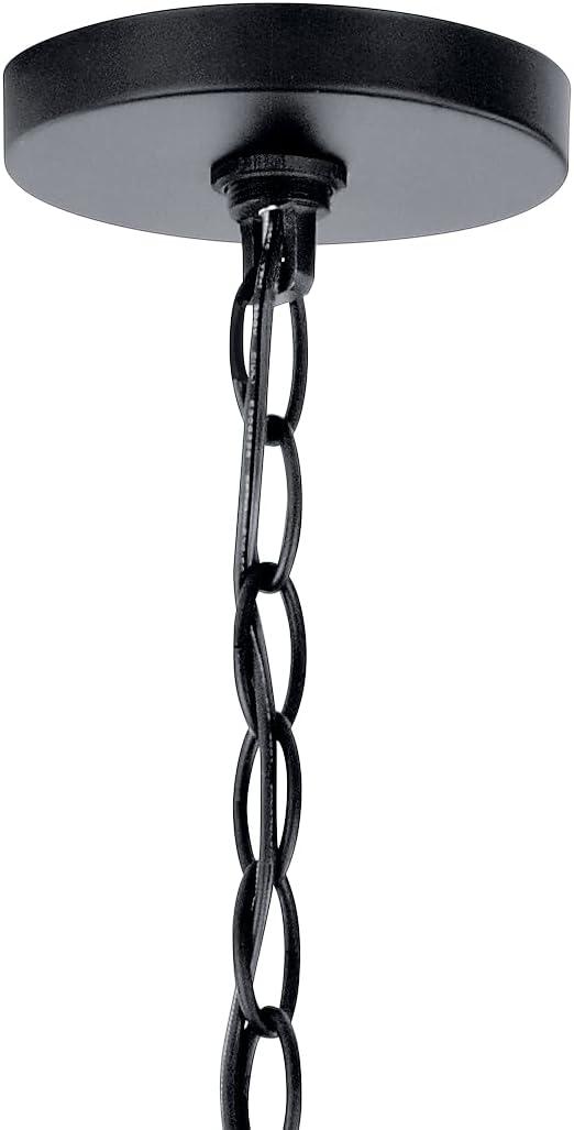 Kichler 43998 Crosby 4 Light 16" Wide Taper Candle Pendant - Black