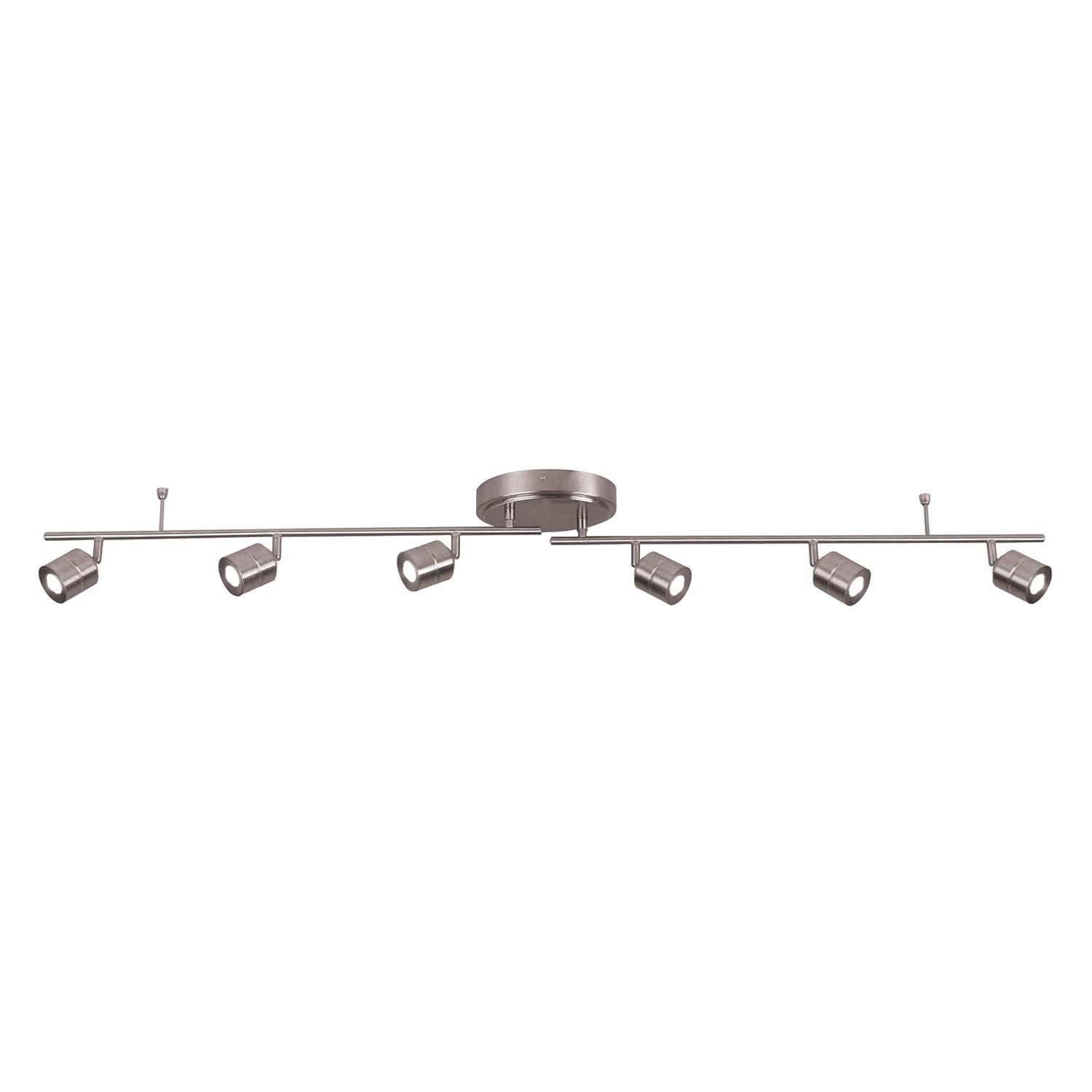 AFX Core 55.13'' 6 -Light Rail Track Kit with Dimmable and Adjustable Head
