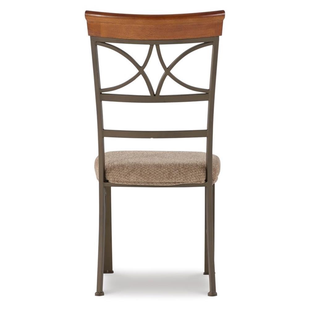 Powell Hamilton Dining Chair, Set of 2, Cherry