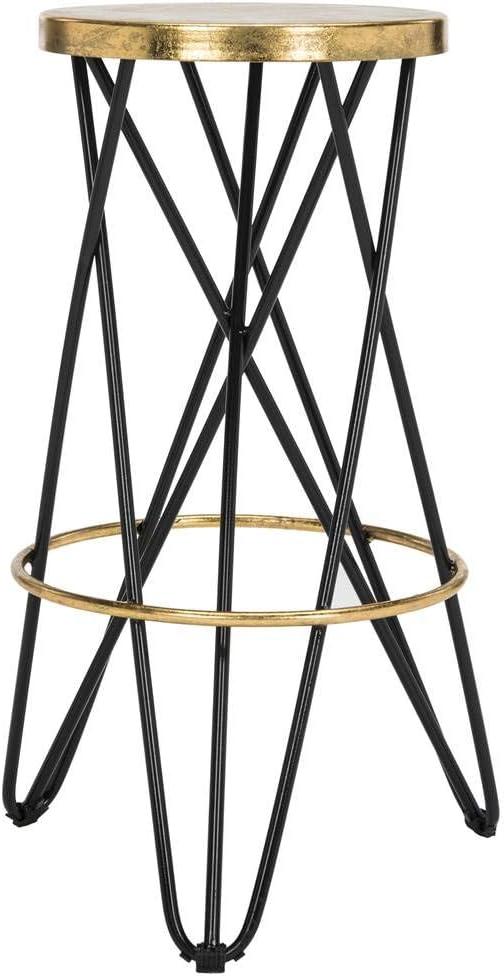 Lorna Gold Leaf Bar Stool  - Safavieh