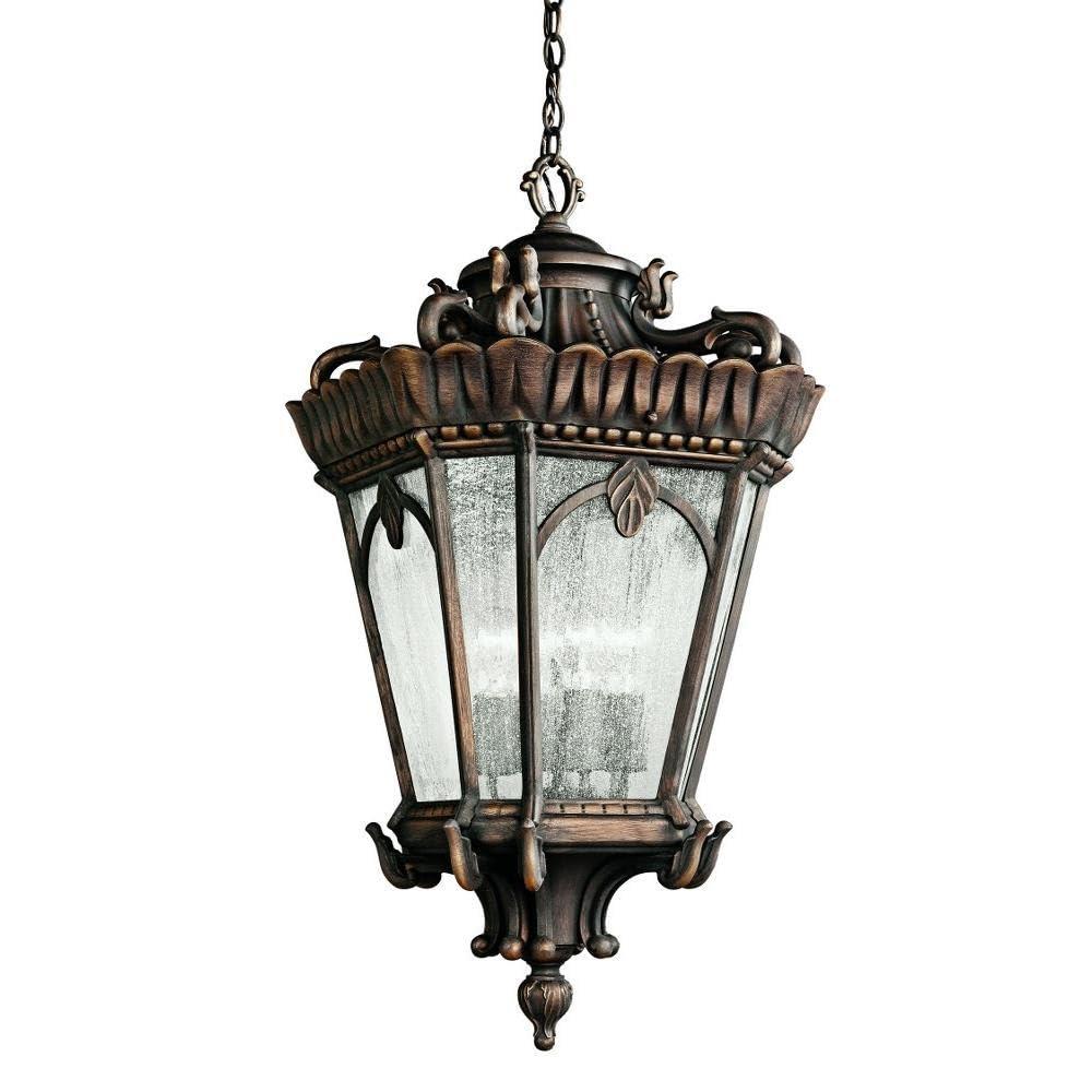 Fleur De Lis Living Guzzi 4 - Light Outdoor Hanging Lantern