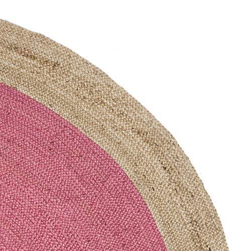 Vicksburg Natural Fiber Hand Woven Jute Chevron Rug