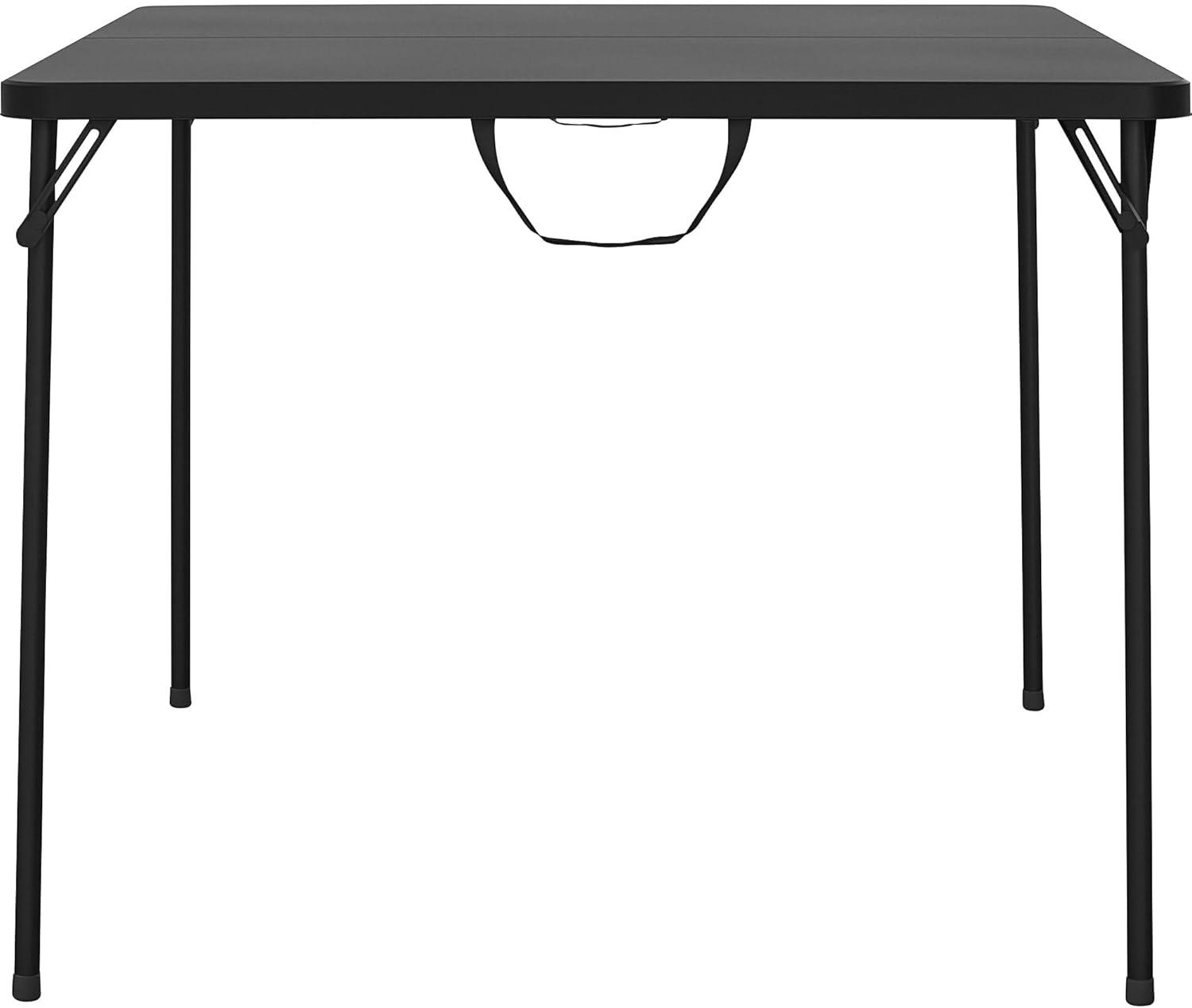 COSCO XL 38.5" Fold-in-Half Card Table w/ Handle