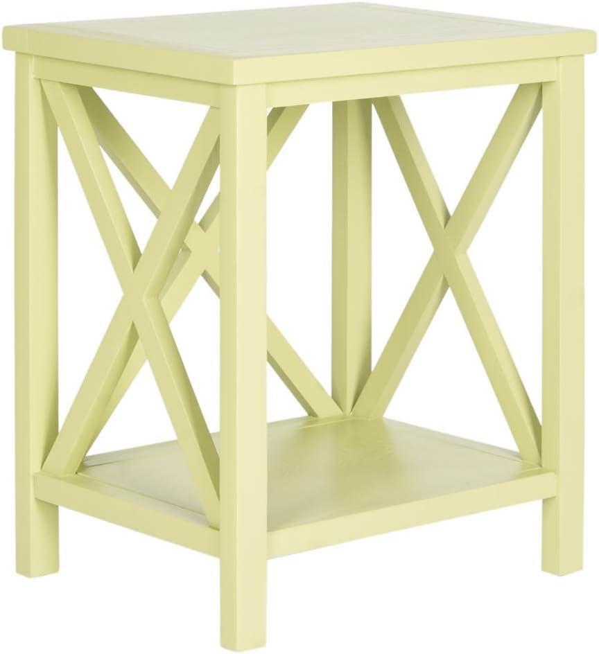 Candace End Table - Avocado Green - Safavieh.