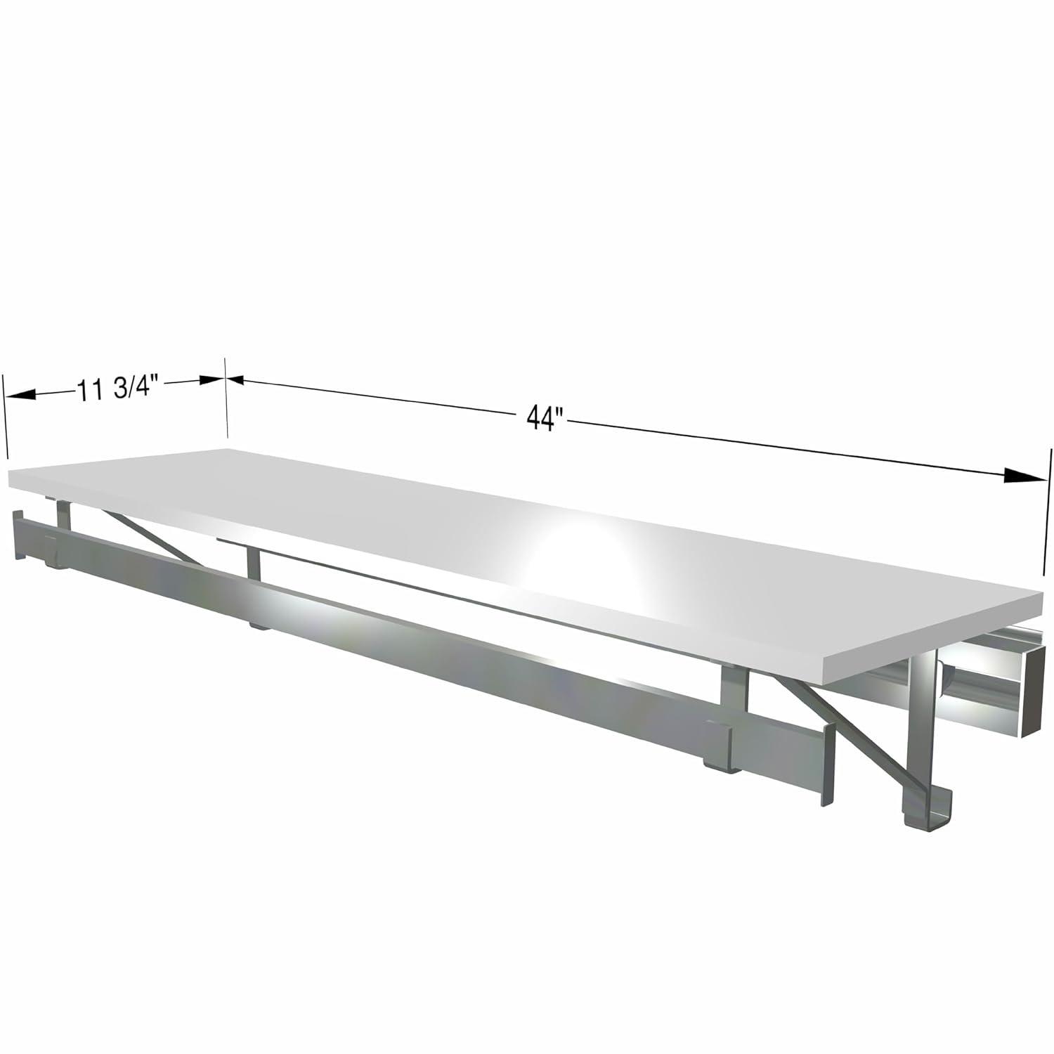 Arrange a Space Single Shelf-Hang Closet System