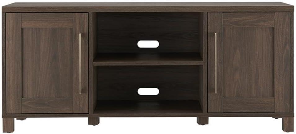 Evelyn&Zoe Chabot Rectangular TV Stand for TV's up to 65" in Alder Brown