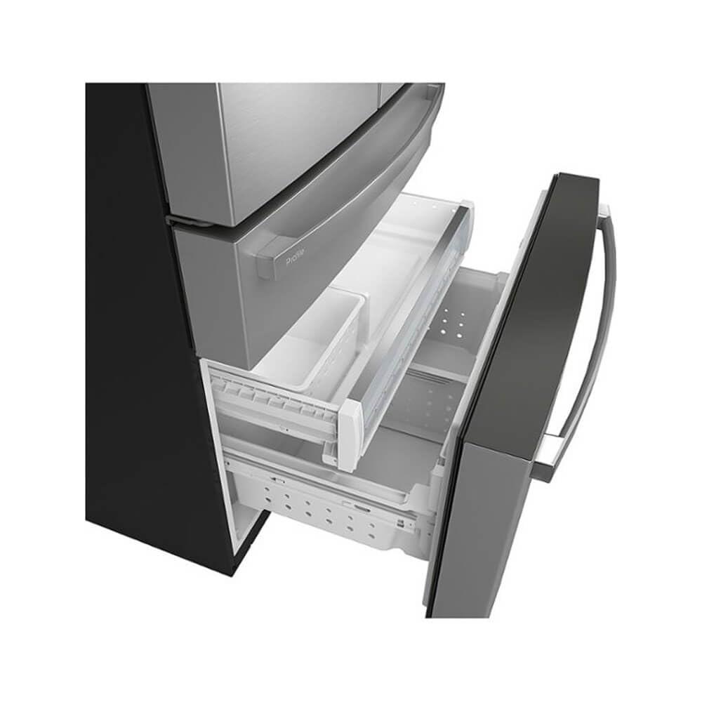 GE Profile™ Series Energy Star Smart 29 Cu. Ft. Fingerprint Resistant 4-Door French-Door Refrigerator