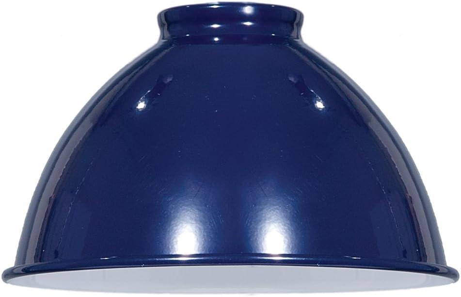 B&P Lamp® Industrial Style Metal Dome Shades (Blue )