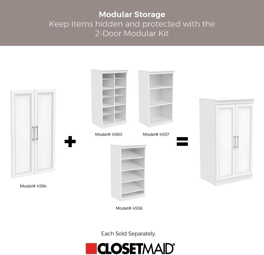 ClosetMaid Modular Storage 12-Pair Shoe Shelf Unit - ClosetMaid