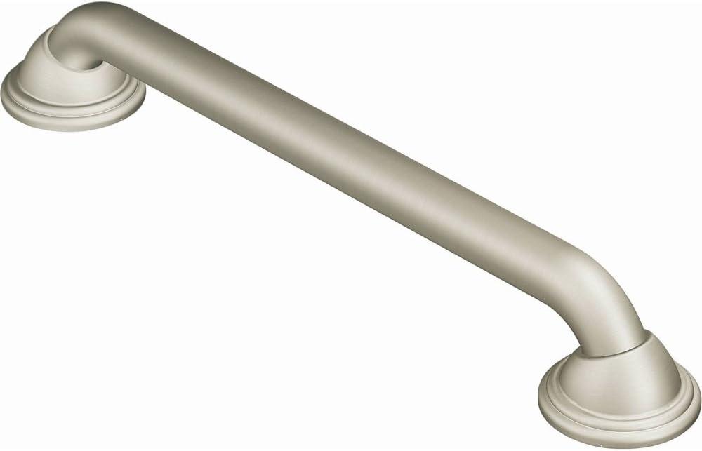 Elite Brushed Nickel 24-Inch Stainless Steel Grab Bar