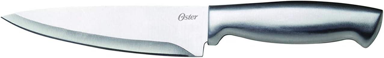 Oster 14-Piece Stainless Steel Knife Set with Black Block