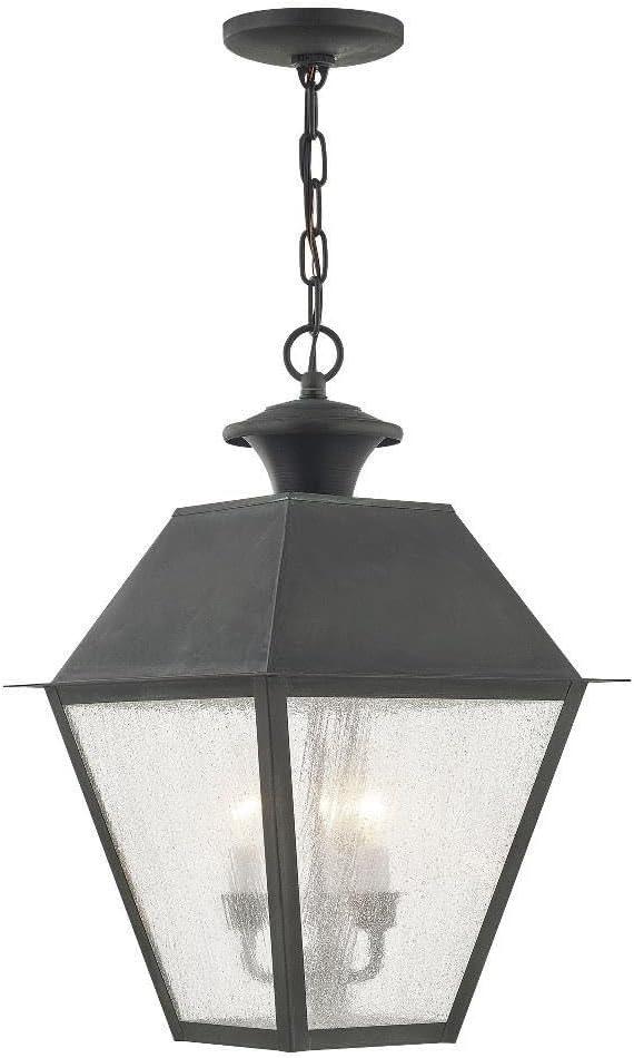 Livex Lighting Mansfield 3 - Light Pendant in  Charcoal