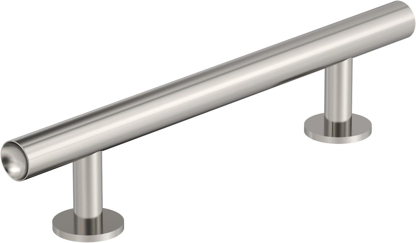 Amerock Radius 3-3/4 inch (96mm) Center-to-Center Polished Nickel Cabinet Pull