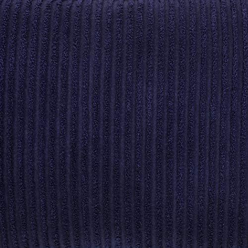 Better Trends 100% Cotton King Bedspread – Soft & Cozy Classic Stripe Coverlet, Machine Washable (120" x 110", Navy) Jullian Collection