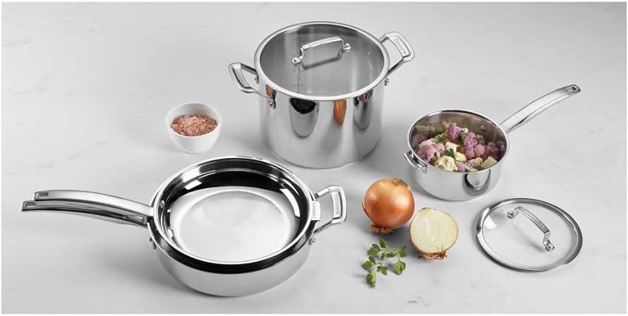 Cuisinart 11 Piece Stainless Steel Cookware Set