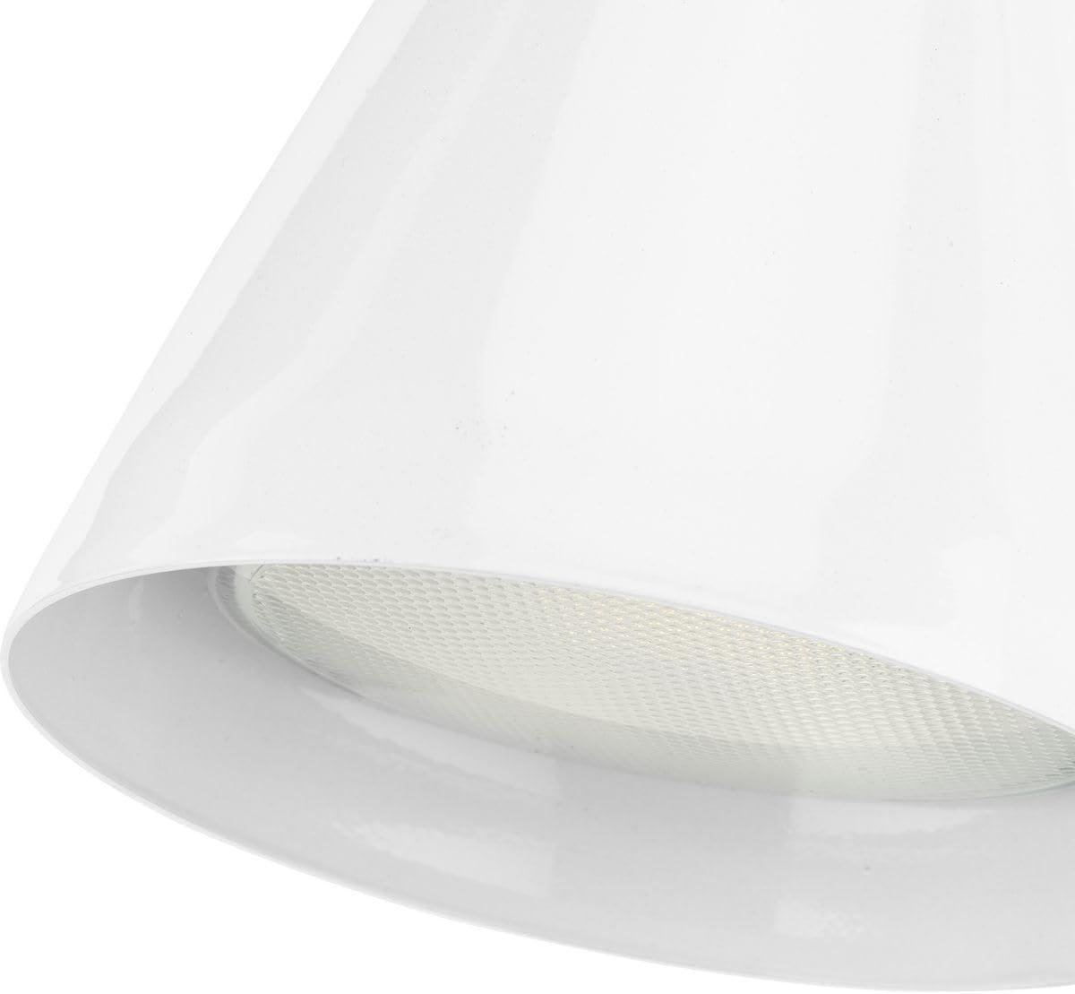 Progress Lighting Par 2-Light Outdoor Wall Light, White, Aluminum, Antique Bronze, Adjustable Swivel Heads, Shade Included