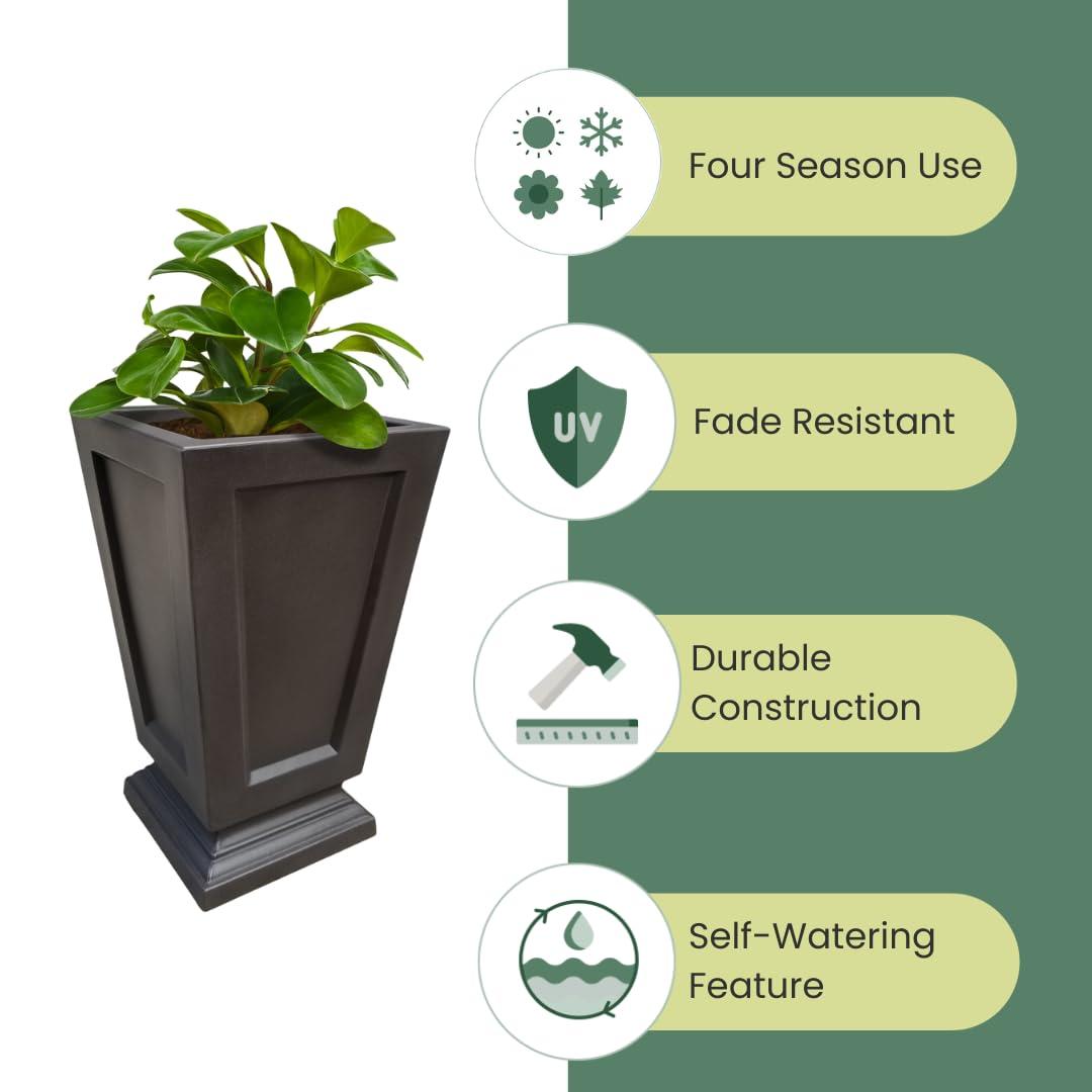 Mayne Inc. Aberdeen 25" Tall Planter