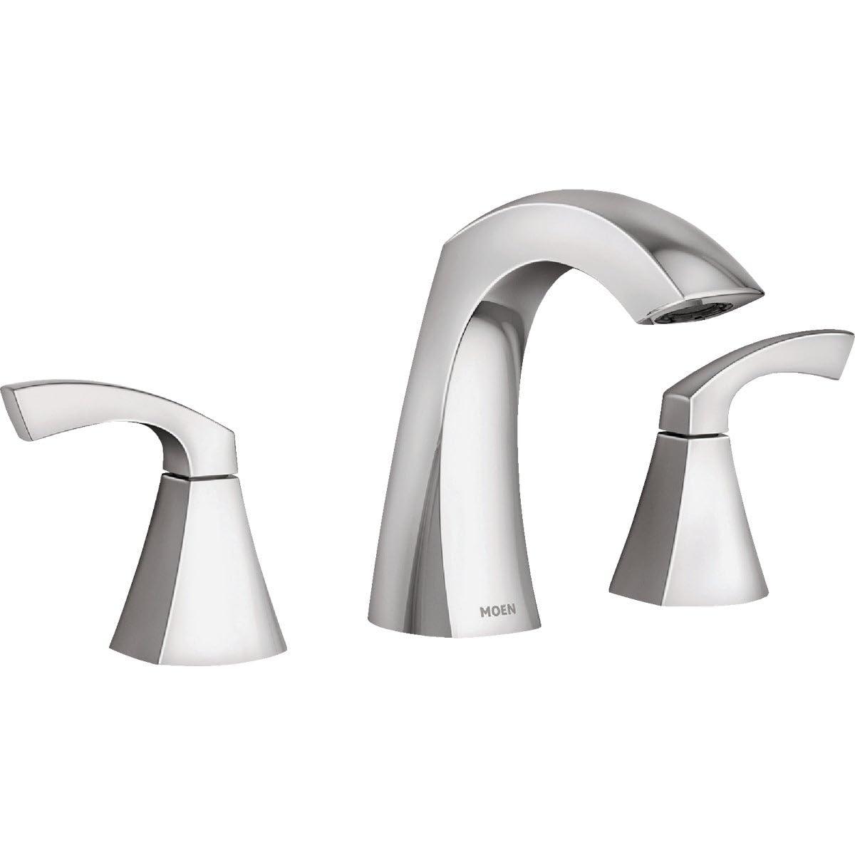 Moen Lindor Chrome Widespread Bathroom Sink Faucet 8 - 16 in.
