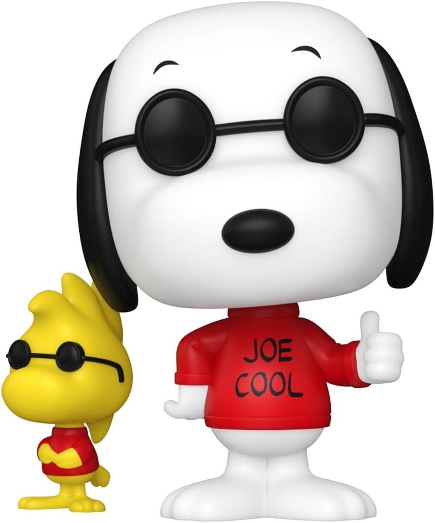 Funko POP! & Buddy: Peanuts S7 Joe Cool with Woodstock Figure