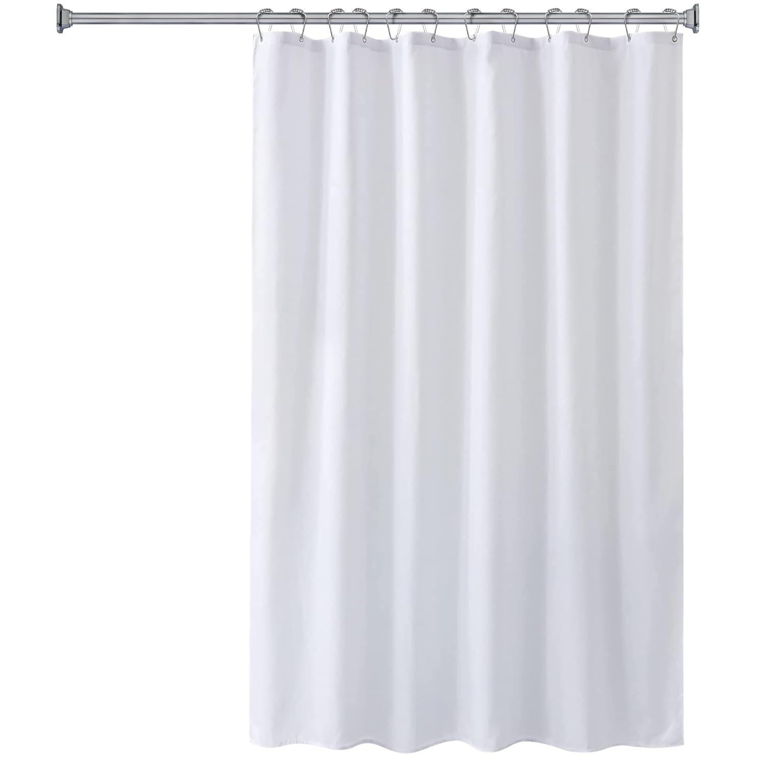 Splash Home Premium Oblo Shower Curtain Hooks (Set of 12)