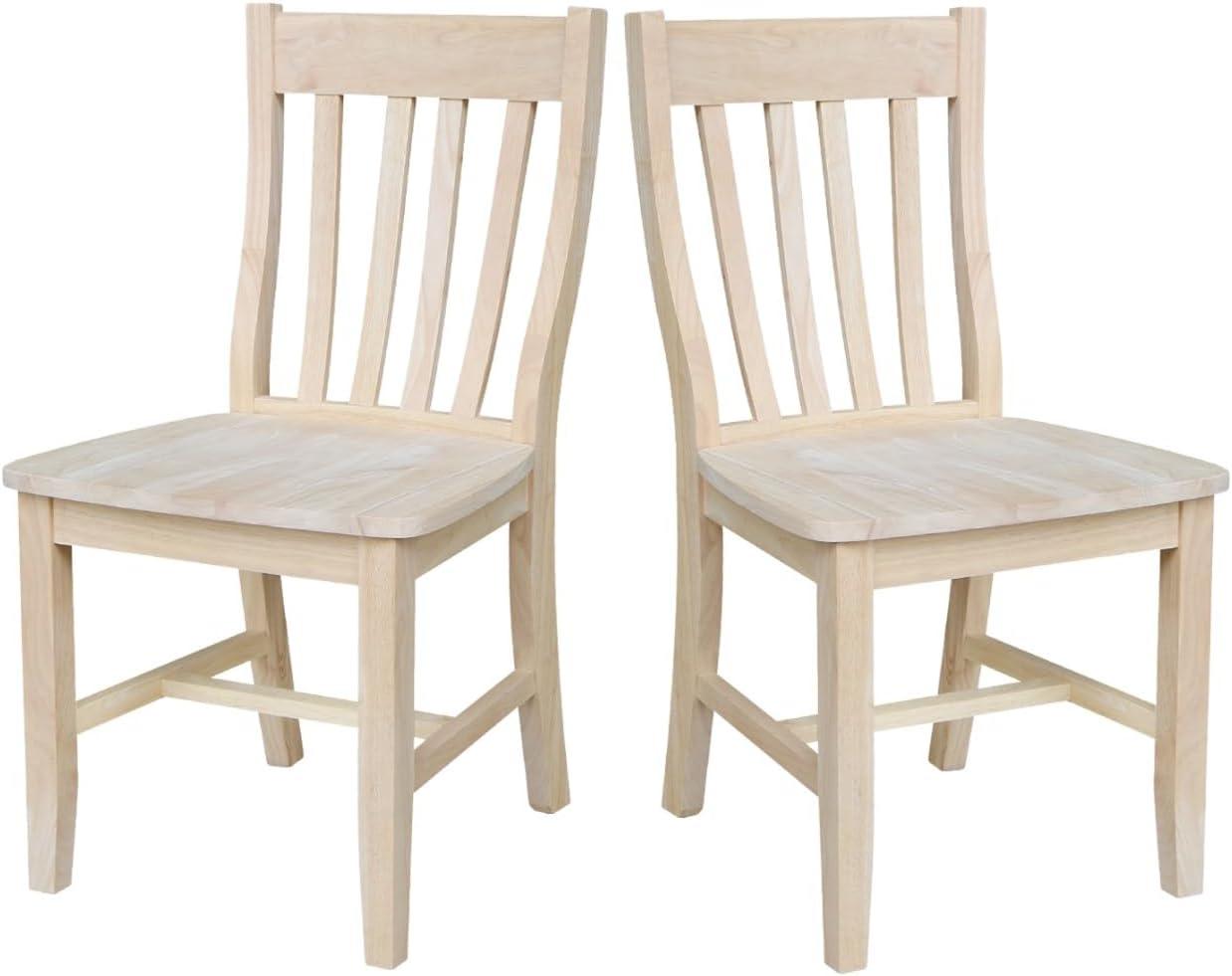 Set of 2 Cafe Chairs - International Concepts