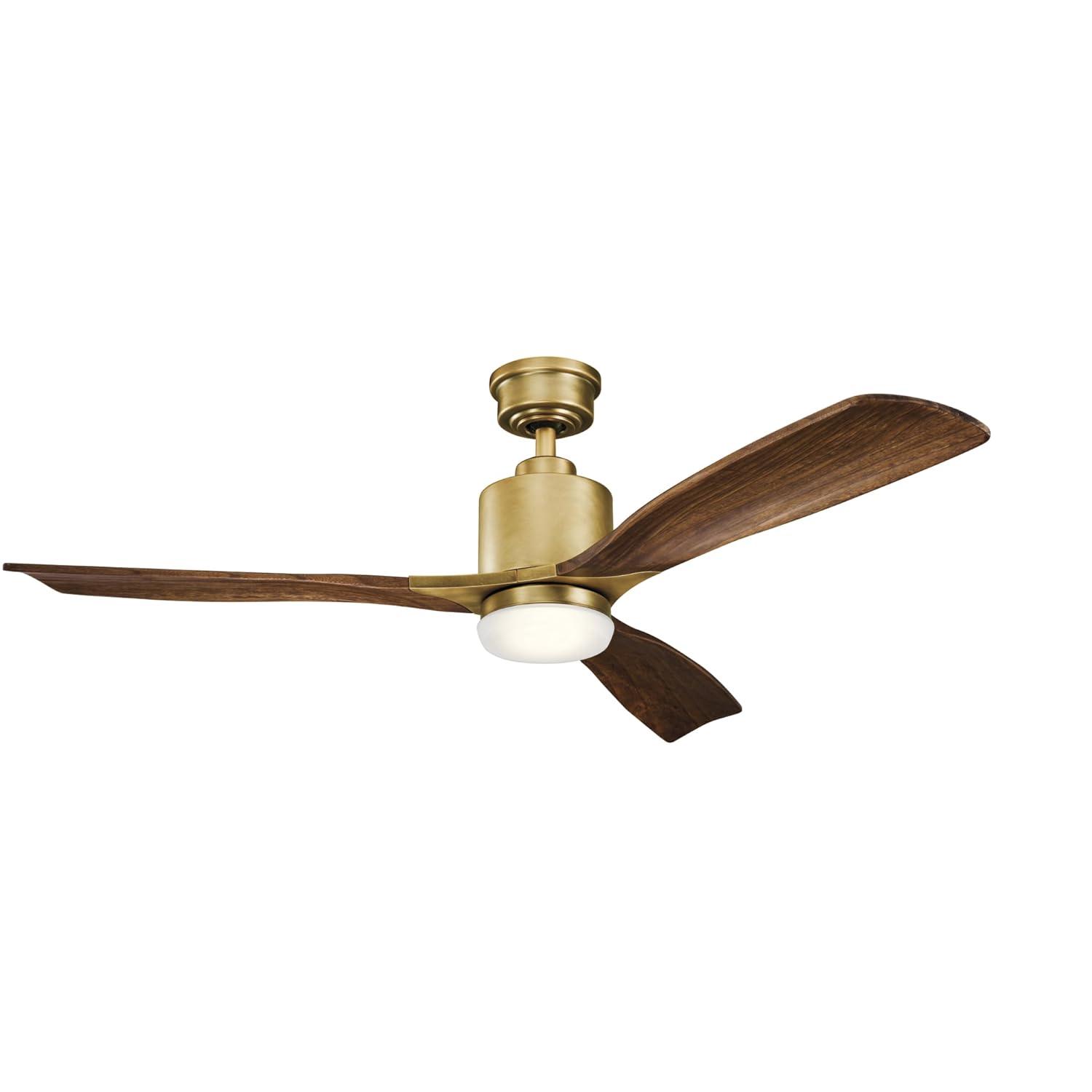 Kichler Lighting - Ceiling Fan - Ridley II - Ceiling Fan with Light Kit - 52