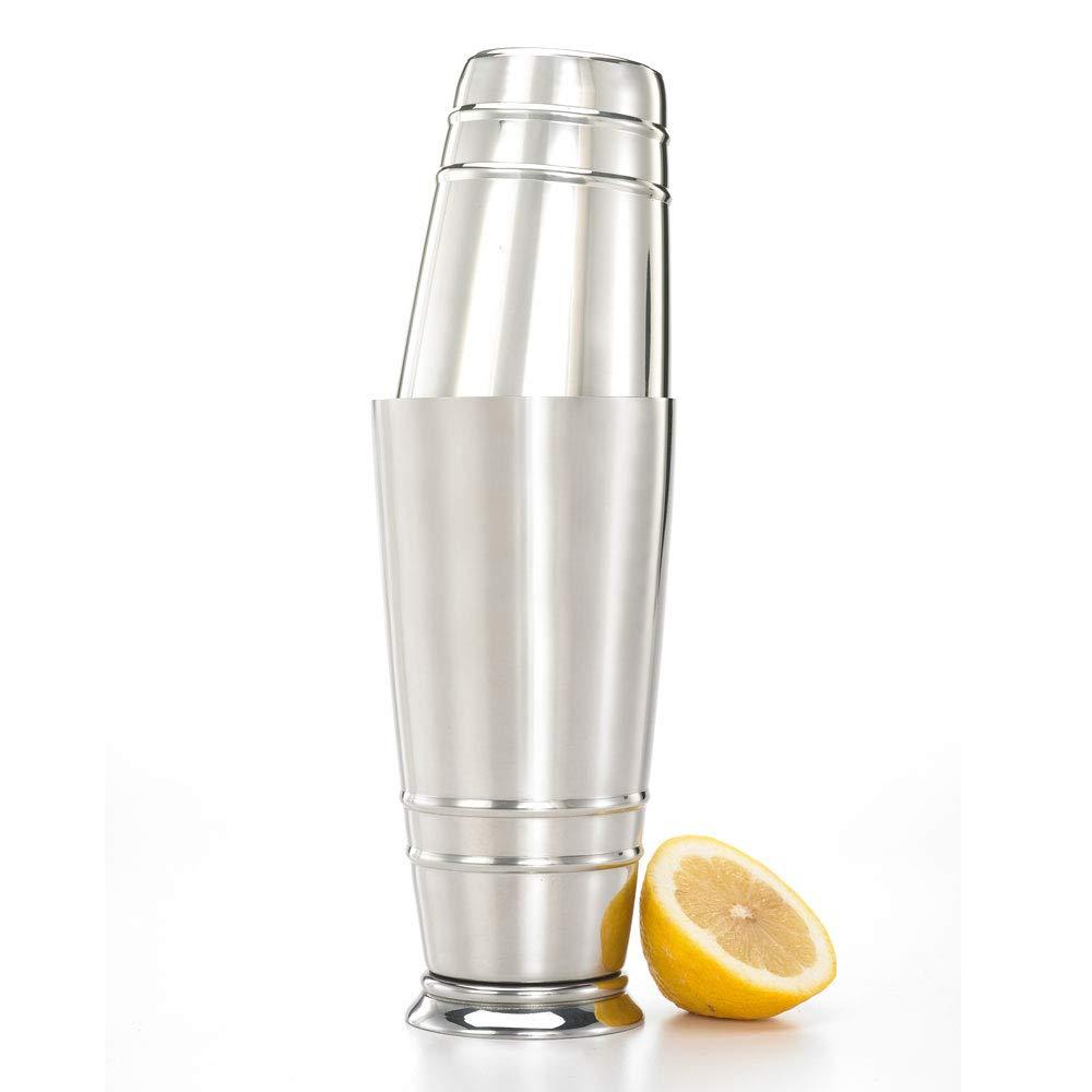 Mirror Finish Silver Stainless Steel Cocktail Shaker Set