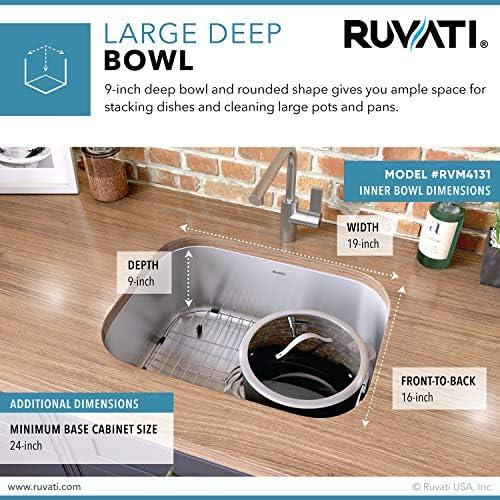 Ruvati Bar Prep Sink Undermount 16 Gauge Stainless Steel